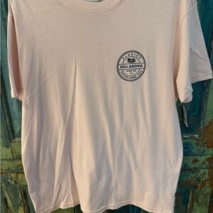 NWT-Billabong Light Pink T-Shirt